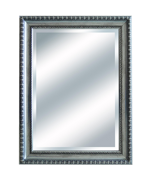 PVC-framespiegel, ijdelheid Badkamerspiegel Dressing Mirror Ingelijste wandspiegel JH-8905G